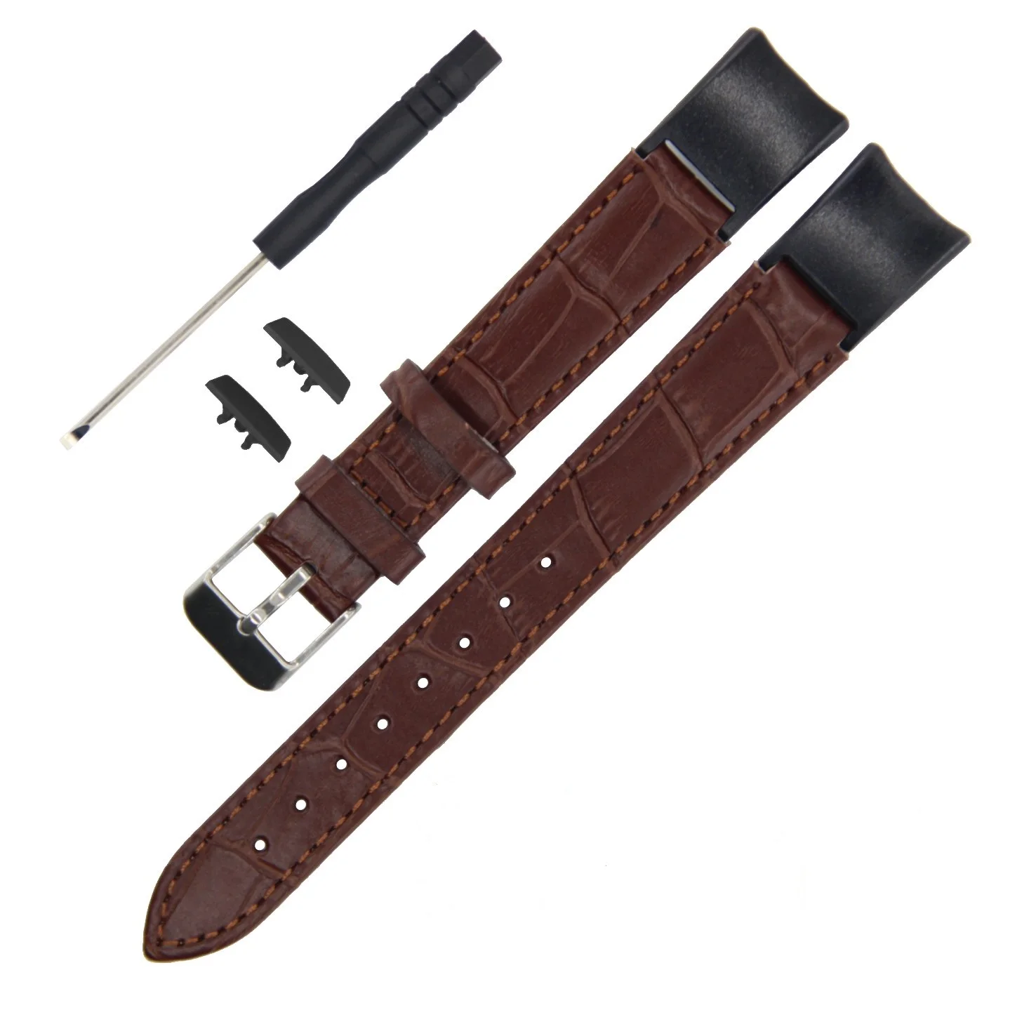 화웨이 밴드 용 가죽 스트랩 6 pulseira Smartwatch 명예 밴드 용 빈티지 팔찌 6 5 4 retro bracelet correa accessories