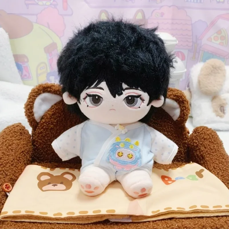 Doll changing into 20cm cotton doll clothes, cute and attribute free crouching clothes 3