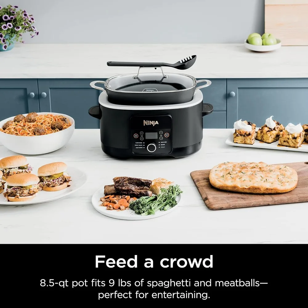 Foodi PossibleCooker PLUS-Sous Vide & Proof 6-in-1 Multi-Cooker, with 8.5 Quarts, Slow Cooker