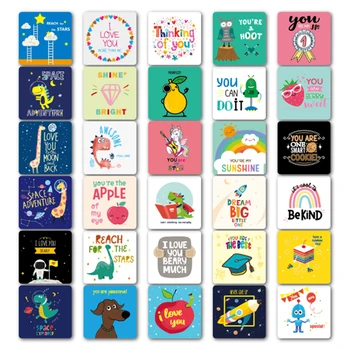 60 foglietti per portapranzo per bambini, graziosi foglietti per portapranzo per asilo