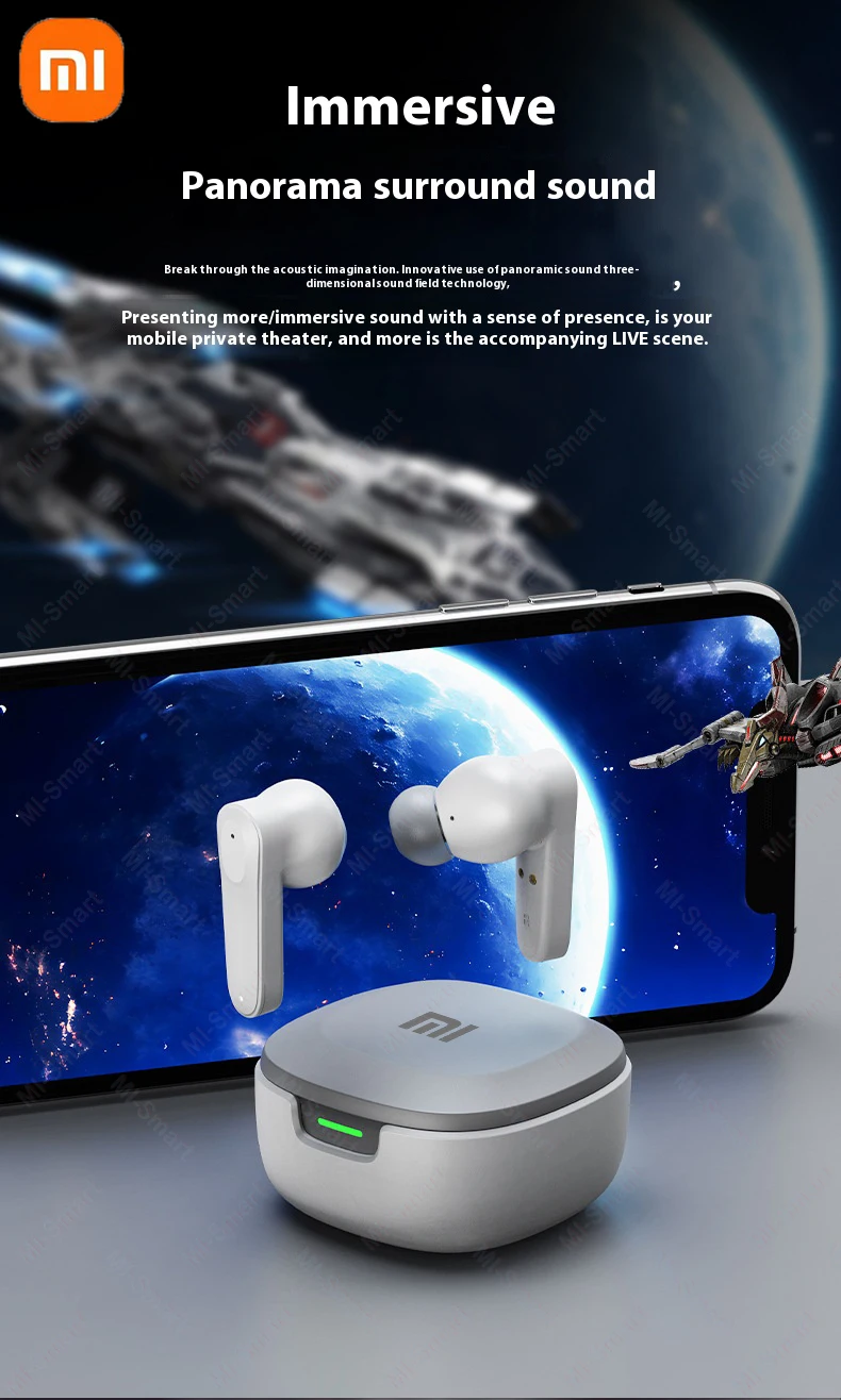 Description Picture 6 of itemIconic Brand A98 Wireless Earbuds Bluetooth 5.4 Headset ENC Noise Reduction in-ear Waterproof Earphones with Microphone