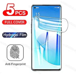 Premium Hydrogel Screen Protector Set - Pack of 5 for Hydrogel Film (For OPPO A35)