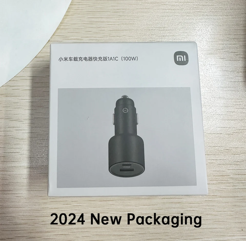 Xiaomi Charger Car 100w 67w Turbo Charge Fast Charging QC Charger