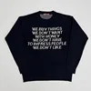 2025 BRAD PITT STREETWEAR Knitted Round Neck Sweater Hoodie Winter Long Sleeve High Street Sweater MY722 5
