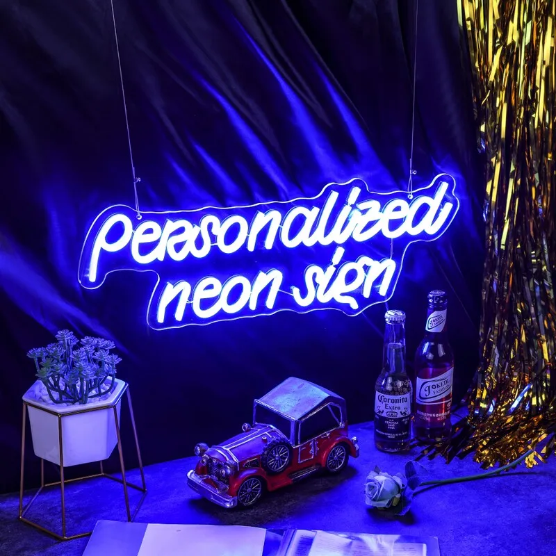 

Personalized Neon Sign For Country Wedding Decoration, Customize Led Neon Sign Name For Baby Room Decoration Party Decoration