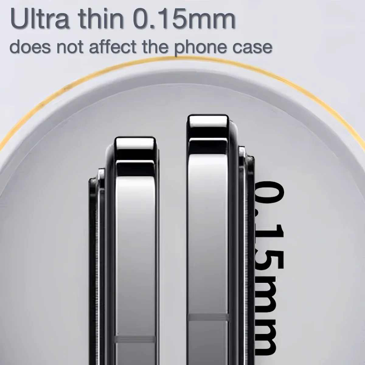 Dual Pack Mobile Phone Lens Protective Film Tempered Glass
