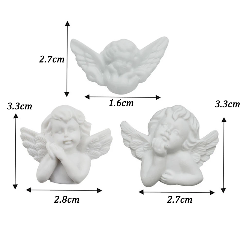 Silicone Mold Angel Shaped DIY Pendant Jewelry Tool 7 Pendant