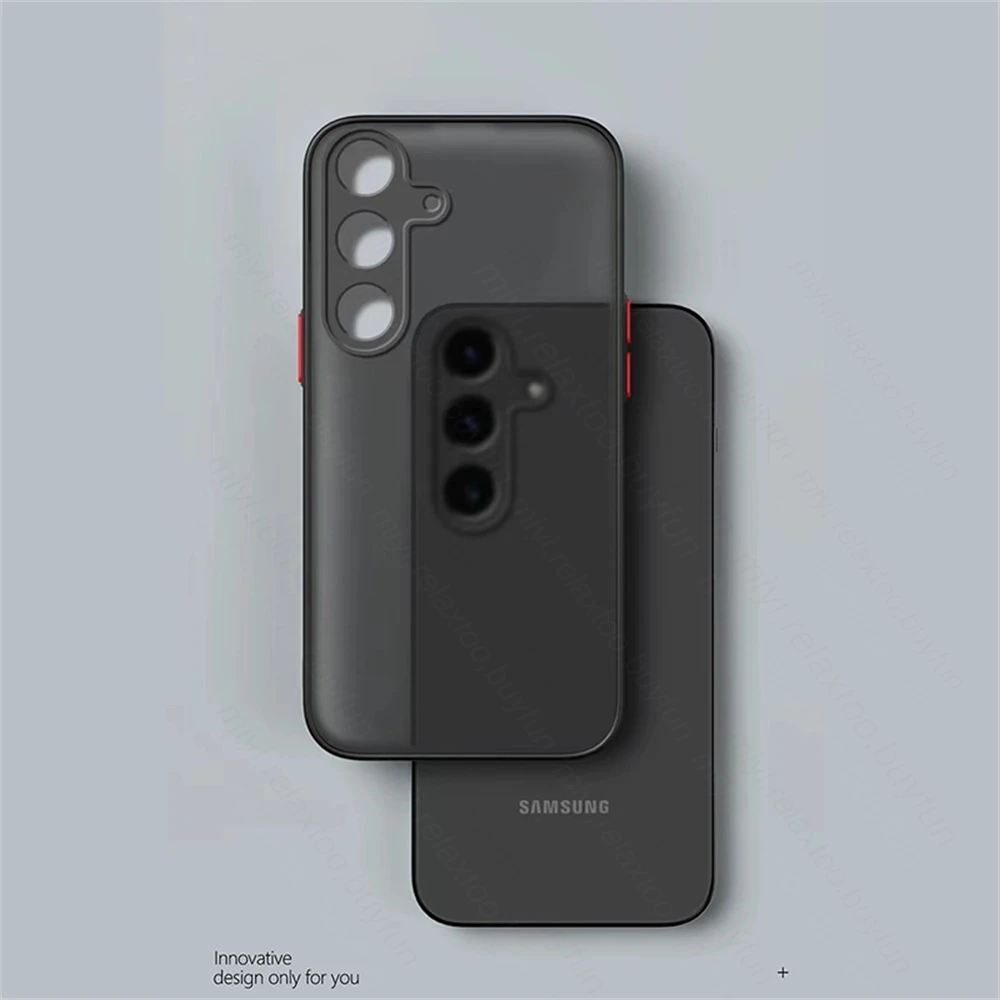 Phone Case Phone Protector Cover Shockproof Armor Case Soft TPU Bumper Clear Hard PC Cover For Samsung Galaxy S24 FE 5G