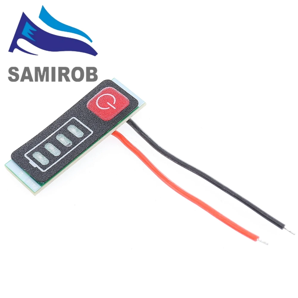 Battery capacity indicator for Makita lithium battery 5S 18V 21V electric drill screwdriver 18650 batteries LED display