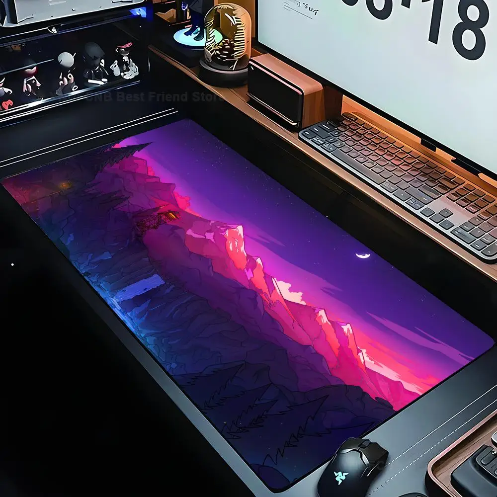 

Anime Snow Mountain Scenery Mousepad Table Playmat TCG CCG Mat Trading Card Game Mat Mouse Pad Gaming Play Mat Mousepad