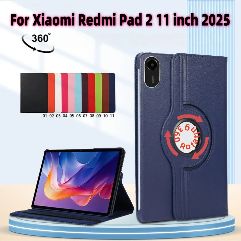 360° Rotating Tablet Case with Stand Holder