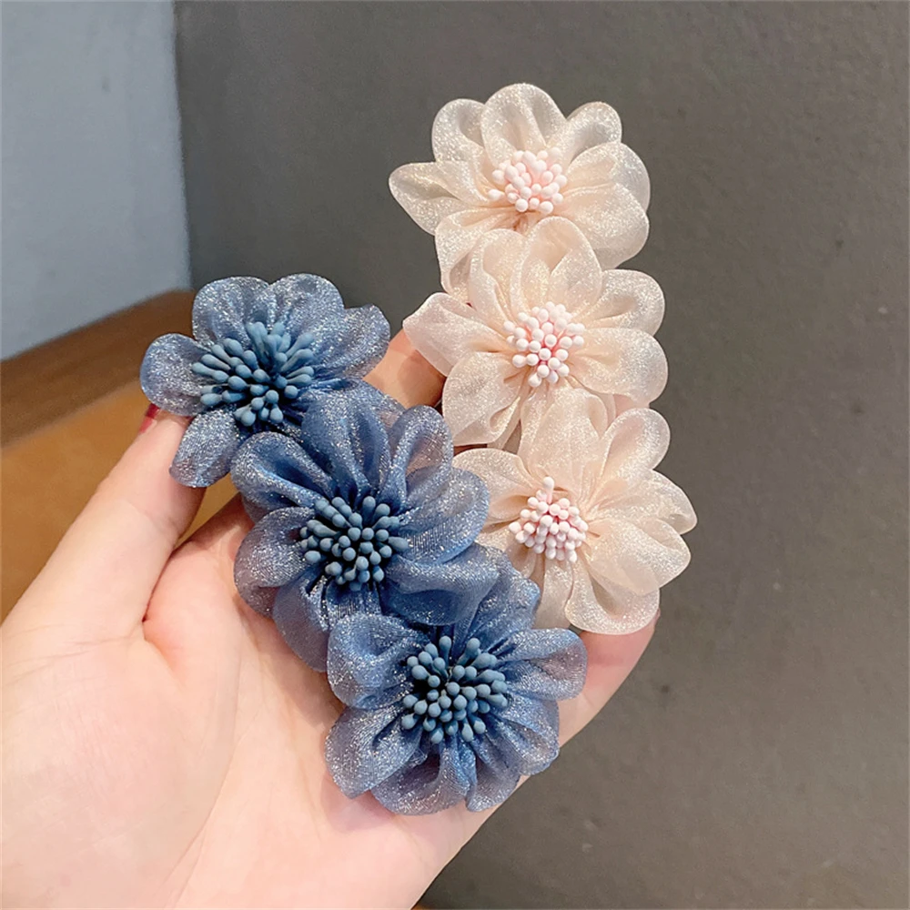Elegante Spitze Kamelie Haarnadeln Sommer Retro Blume Haarspange Hochzeit Braut Frühling Haar Clips Für Frauen Mädchen Party Kopfschmuck – Detail 6