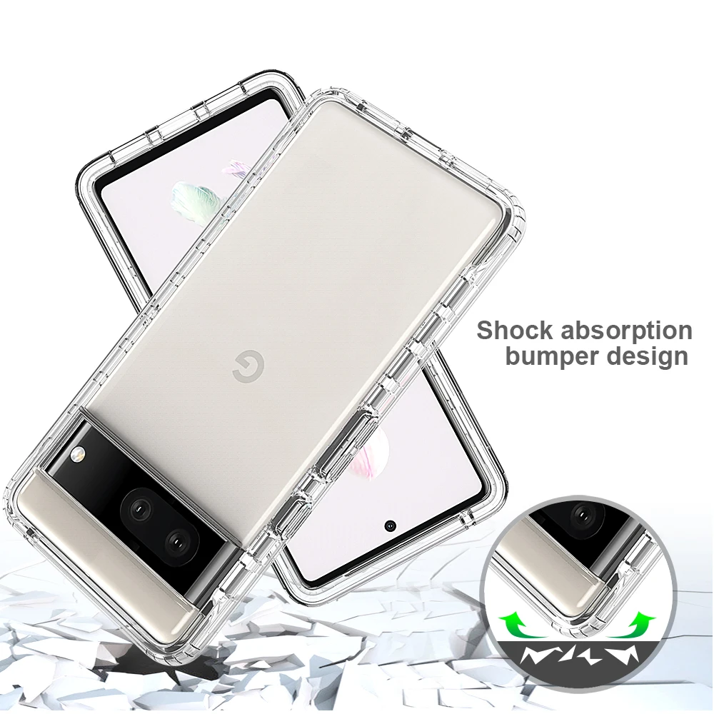 Candy Color 360° Shockproof Case with Screen Protector