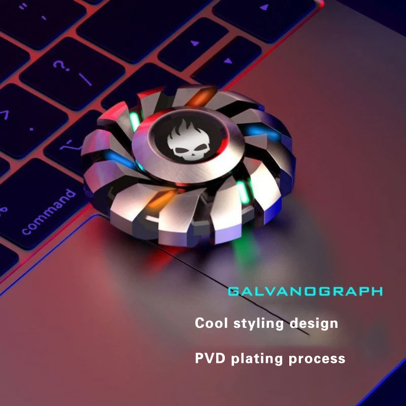 

Fun Metal Luminous Fidget Spinner Toys Adults EDC Antistress Hand Spinner Toys Children Stress Relief Spinning Top Dropshipping