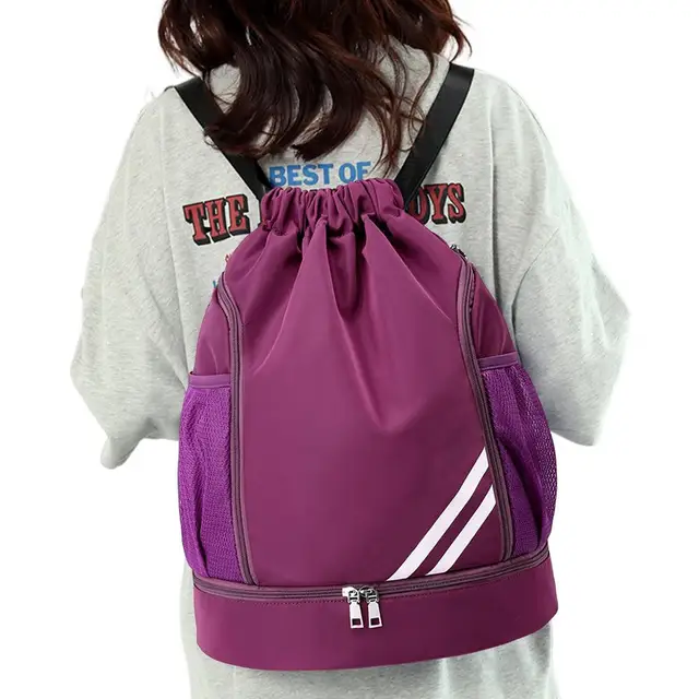 Mochila Alo Mochila Deportiva Con Cordu00f3n, Saco De Gimnasio Con