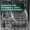 HexClad Hybrid Nonstick Griddle Pan,12-Inch, Stay-Cool Handle, Dishwasher and Oven Safe, Induction Ready,Compatible All Cooktops 5