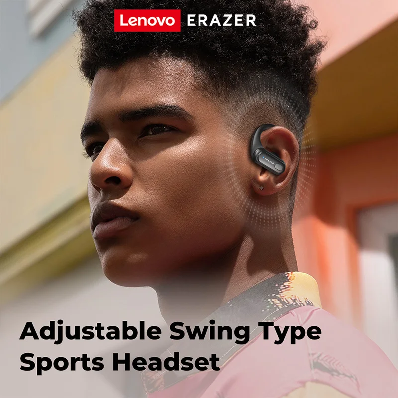 ERAZER XT60PRO Sports Wireless Headphones Bluetooth Earphones Earbuds Noise Reduction Headset with Mic Earhook