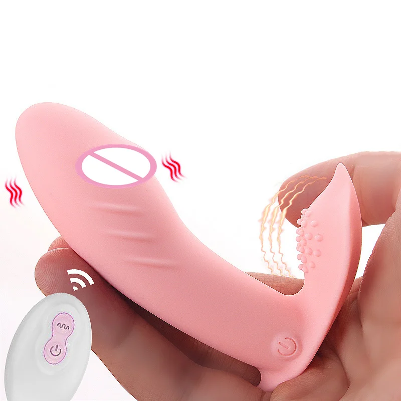 Wearable Butterfly Clit Stimulation 8 Speed Silicone G Spot Dildo Vibrator Adult Sex Toy for Women Masturbation Clitoris Massage sex toys