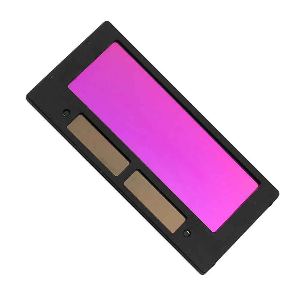 Solar Powered Auto Darkening Welding Helmet Lens Professional Welder Mask Goggles With Wide View Glass For Arc Welding