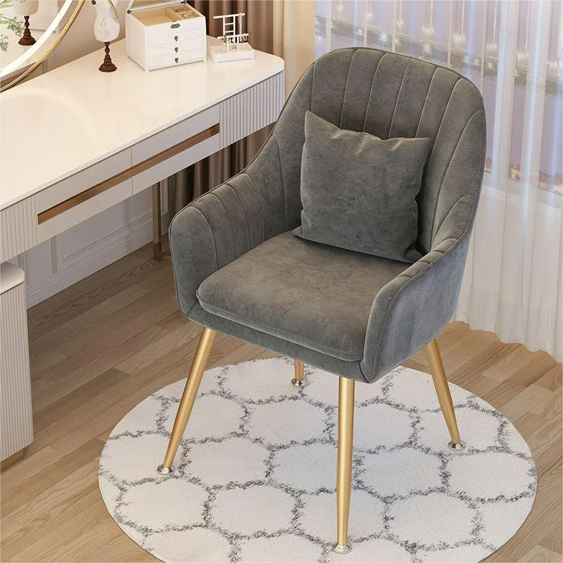 Ins-Silla de tocador para niñas, sillón de maquillaje para el hogar,  dormitorio, sala de estudio, banco, sillas de salón