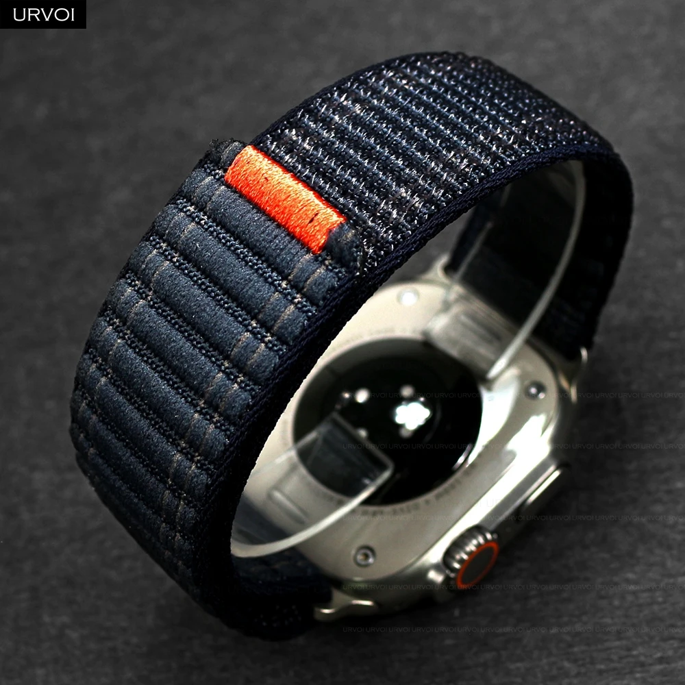 URVOI Wave Sport Loop Nylon Strap Wristband with Hook and Loop Fastener