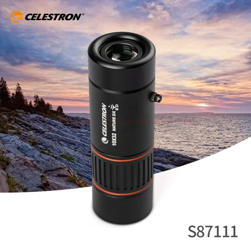 

Монокуляр Celestron, натуральный DX10x32ED, высокая мощность, профессиональный, портативный, низкая яркость, ночное видение, HD концерт