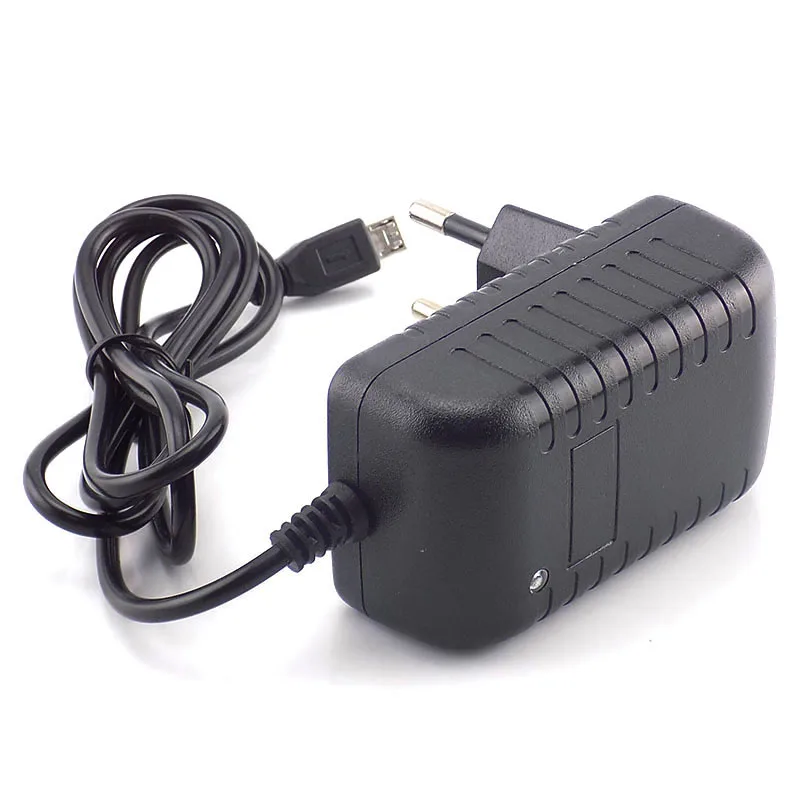 Adattatore di alimentazione Micro USB 5V 2A AC DC spina ue usa 100V ~ 240V 2000mA caricabatterie per Raspberry Pi Zero Tablet PC