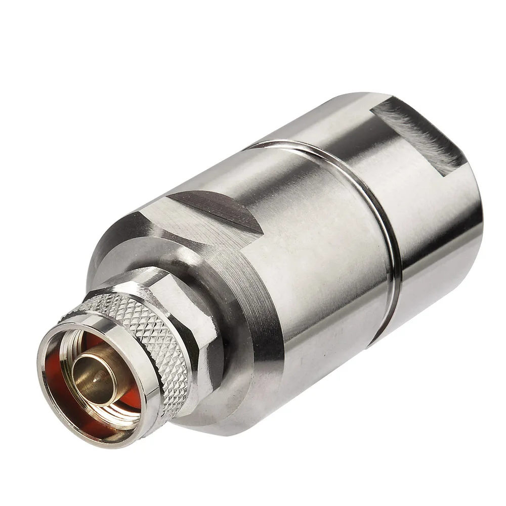 Copper Cable Twist Male RF Coaxial Connector for Communication Equipment