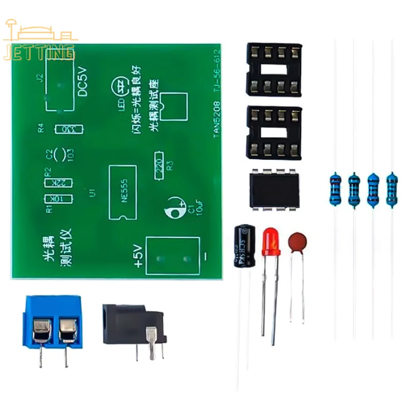 Optocoupler Tester Kit Optocoupler Tester Kit Board Practice Welding DIY Electronic Product Spare Parts