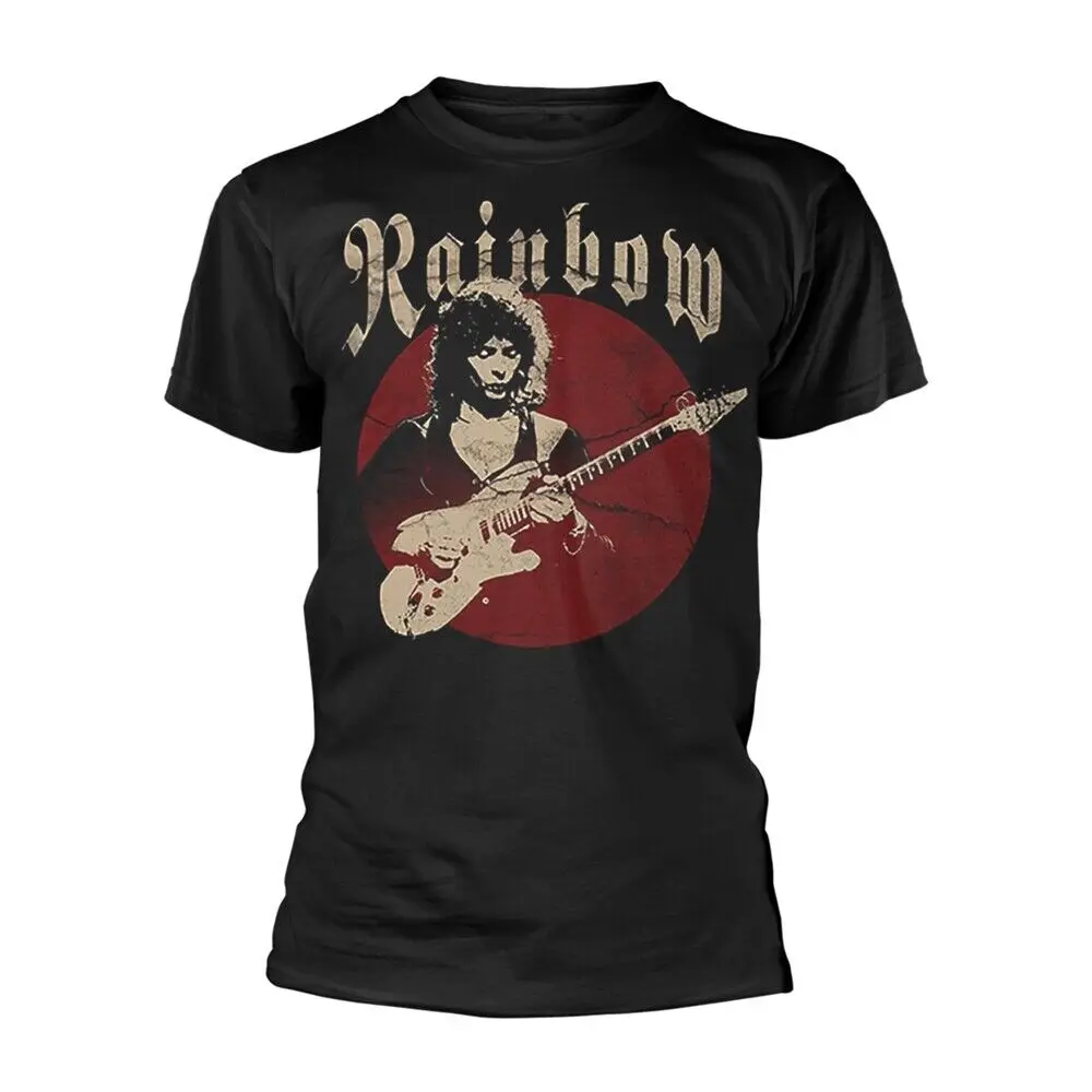 Rainbow - Blackmore'S Night Rainbow Black T-Shirt Medium