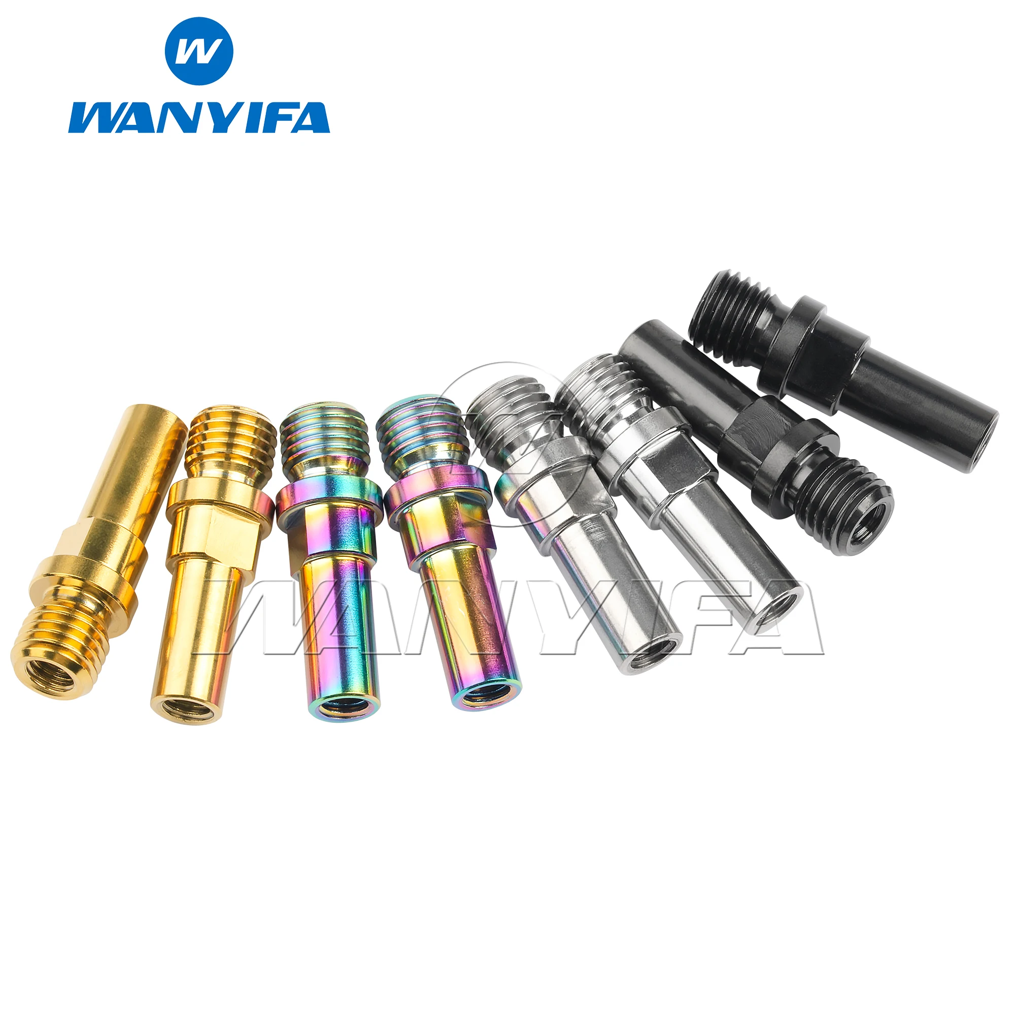 Wanyifa Titanium Bolt M10 1.25mm Pitch for Bicycle V Brake Base Post