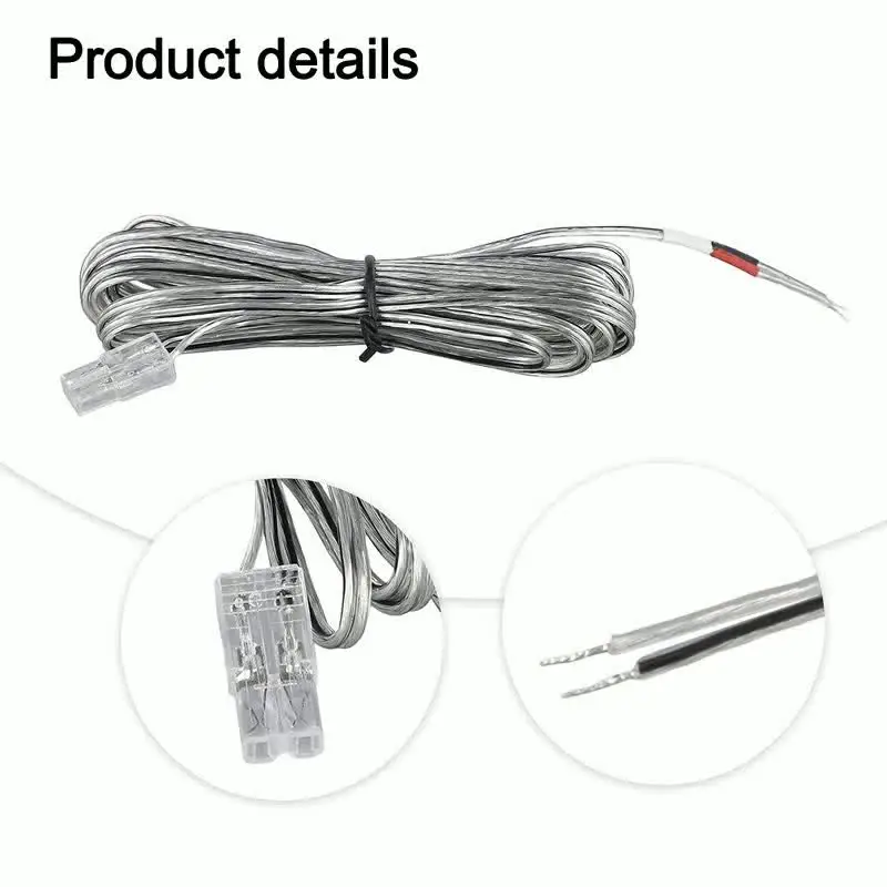 Câble De Haut-parleur 3 M ABS + Métal - Rallonge Pour Systèmes Samsung Home Cinéma HT-H5500K, HT-D6730W - Connexion Audio Fiable