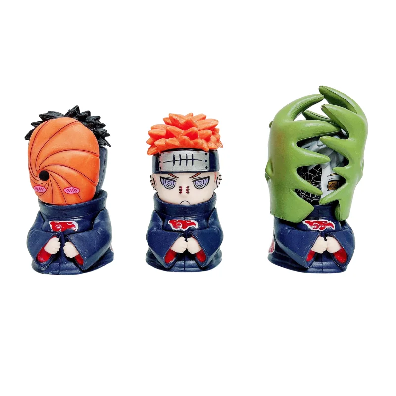 Naruto Anime Action Figures Coleção para Crianças, Acessórios de Metal,  Akatsuki, Uchiha, Itachi, Deidara, Nagato, Konan, anel, brinquedo,  presente, 2 peças por conjunto - AliExpress