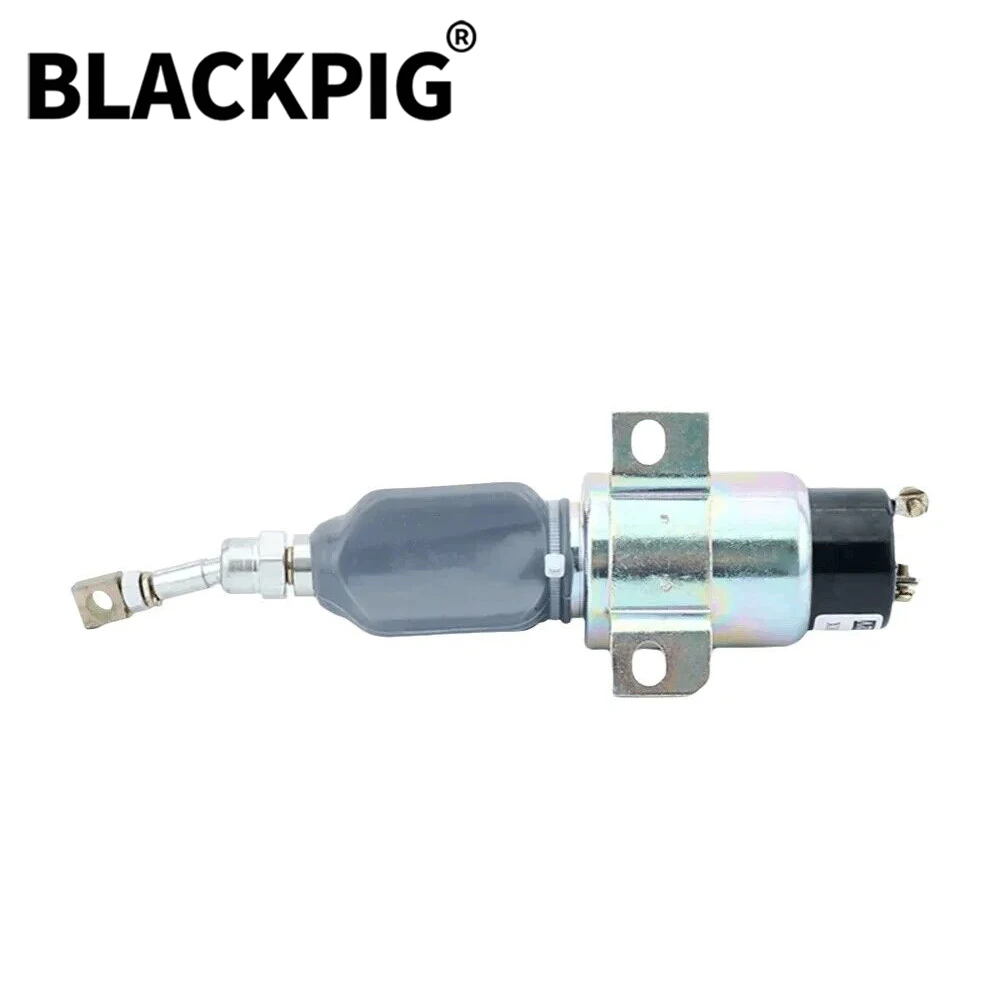 DC-12V-24V-Diesel-Engine-Stop-Solenoid-Valve-Electronic-Flameout-Fuel ...