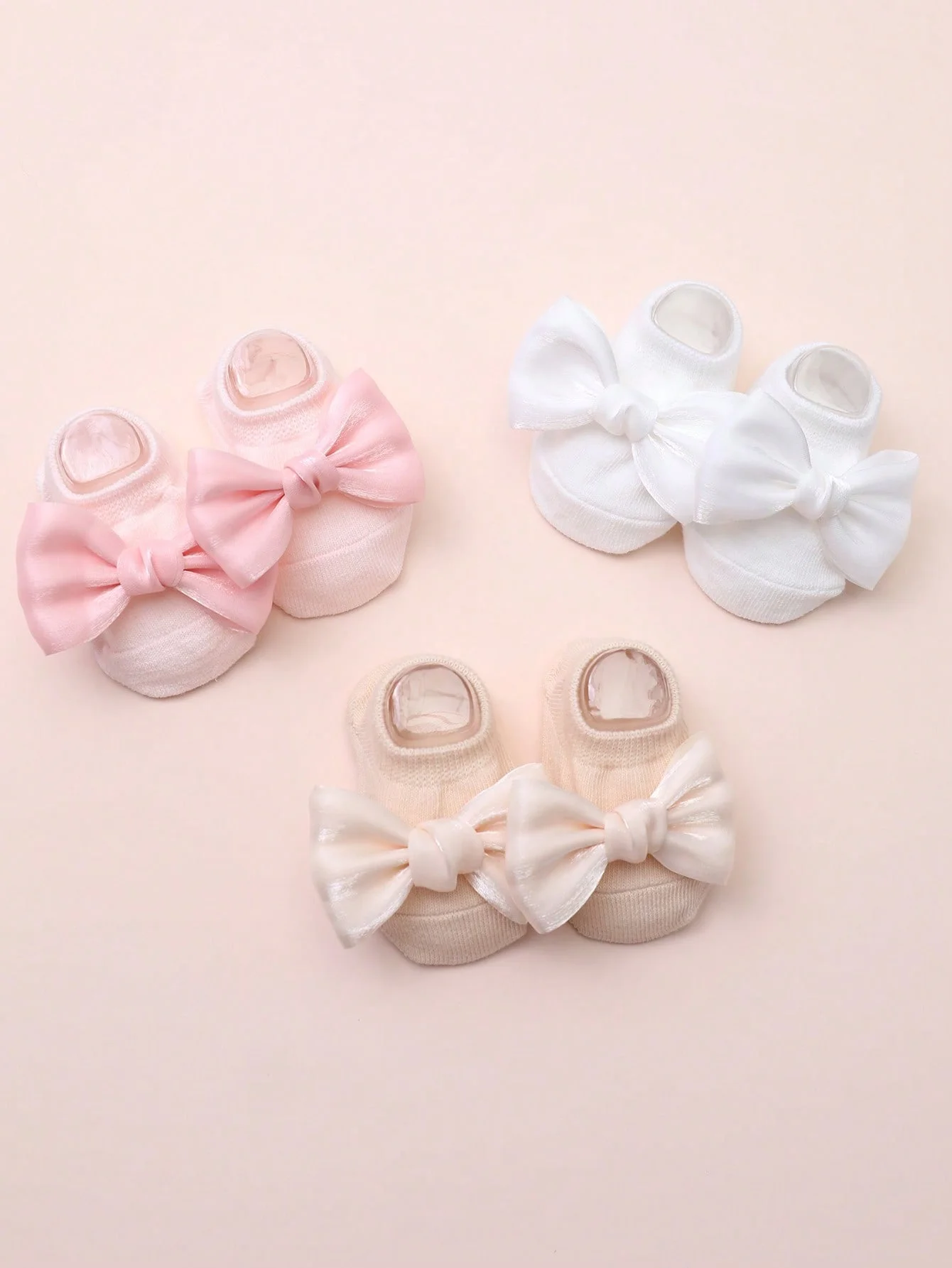 جوارب لطيفة للفتيات الصغيرات من عمر 0 إلى 12 شهرًا...