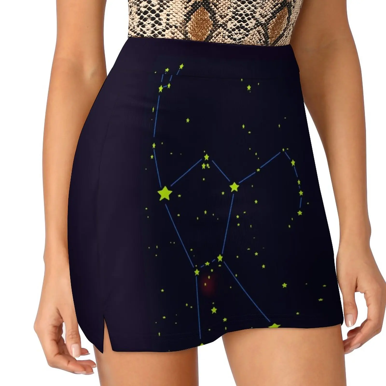 

Orion constellation Light proof trouser skirt japanese style Miniskirt sexy short mini skirts