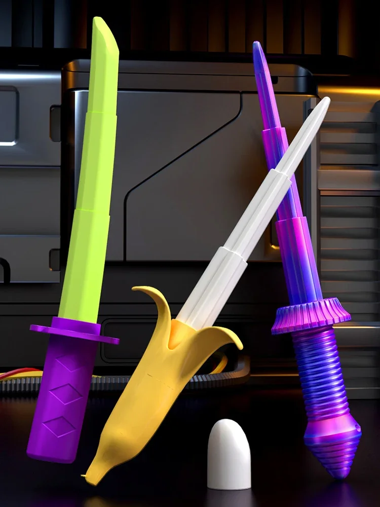 3D Gravity Katanas Sword Retractable Anti-stress Fidget Toy