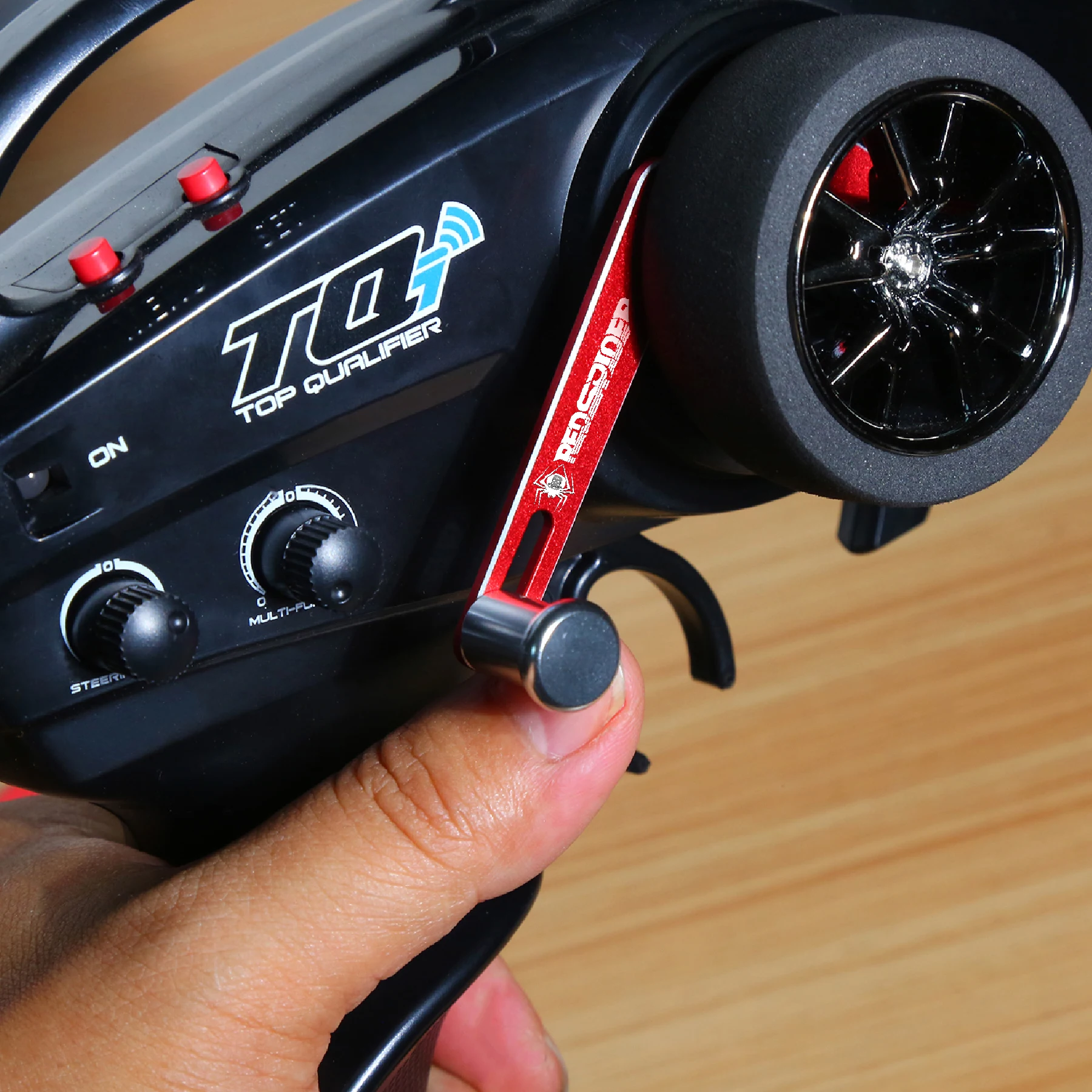 Volant Télécommande Drone CNC Aluminium pour Traxxas TQi