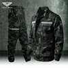 Spring Autumn Thickened Camouflage Suit Men Wear-resistant Dirt-resistant Labor Work Clothes Factory Workshop Tactics Tooling 1