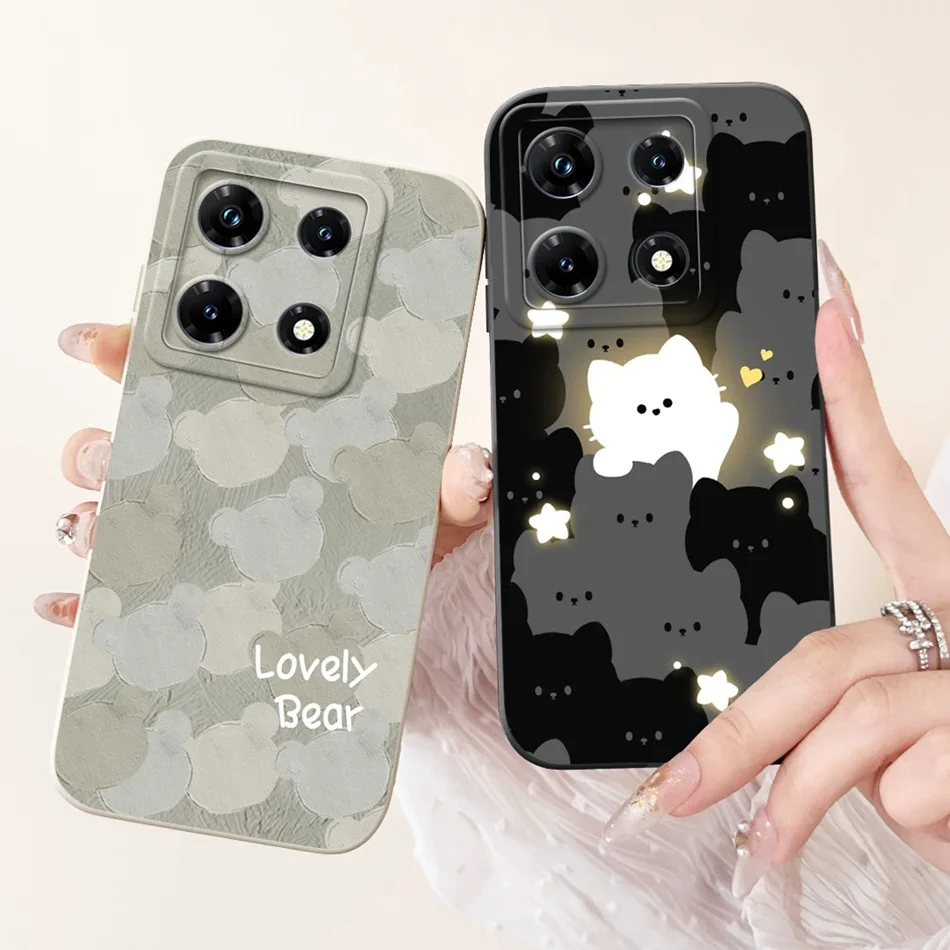 Elegant Painted Soft Silicone Shockproof Phone Case