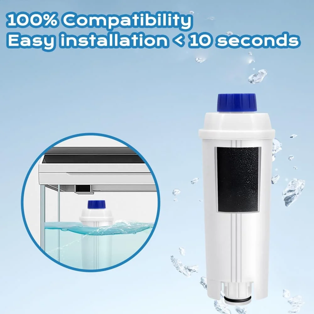 Coffee Espresso Machine Water Filter Replacement for DeLonghi DLSC002 SER3017 5513292811 EC800 ESAM ETAM Series ECAM 5513292811 water filter,accessories replacement