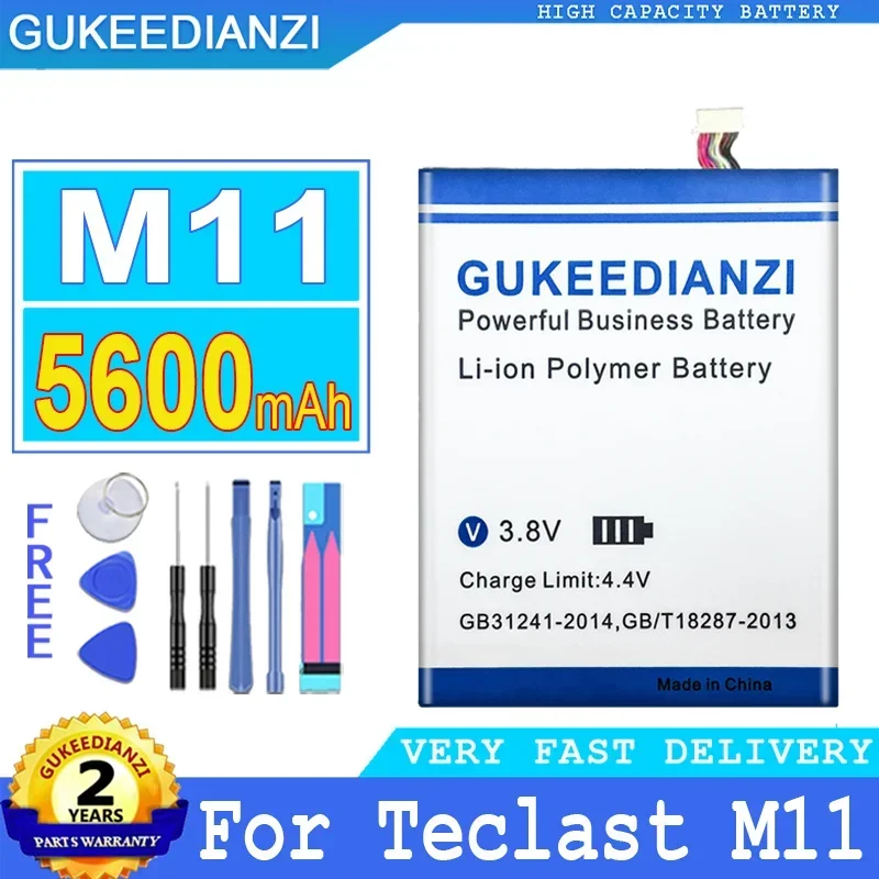 

Запасная аккумуляторная батарея 5600 мАч для Teclast M11 10pin 8line, портативная батарея большой емкости