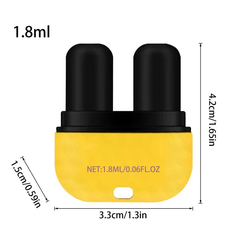 Nose Energy Bar 1.8ml Nasal Inhalation Box With 2 Holes Consciousness Awakening Stick Natural Lung & Liver Cleaner For Relieves