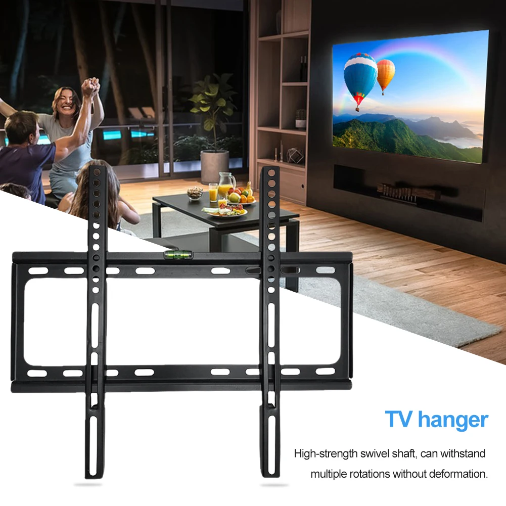 

26-63inch Universal TV Mount Monitor Holder with Level Flat Panel TV Frame Low Profile Flat TV Wall Mount for LCD LED TV Screen