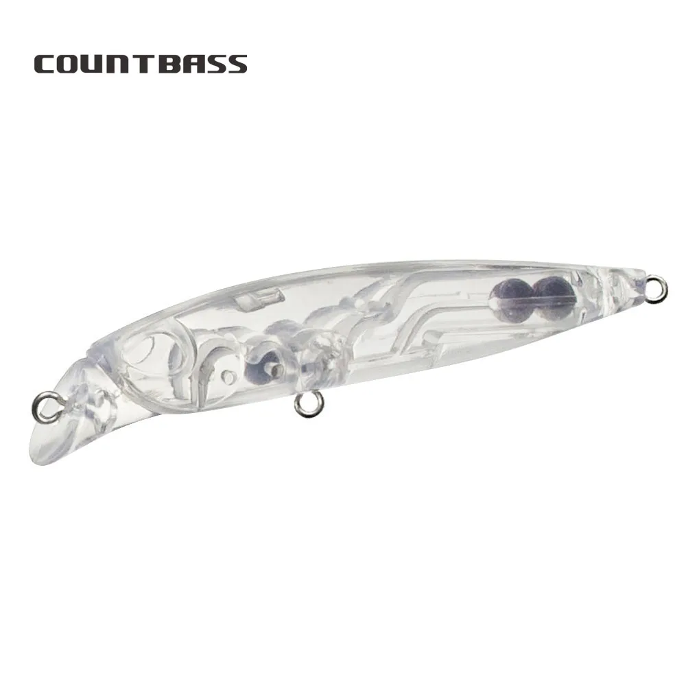 Lot de 25 leurres vierges, leurres de pêche vierges non peints, corps d' appâts durs 11,2 cm, 11,3 g