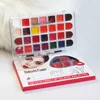 28 Colors All-In-One Lip Gloss Lipstick Waterproof Sweatproof Blush Eyeshadow Longlasting Professional Lipsticks Palette Makeups 4