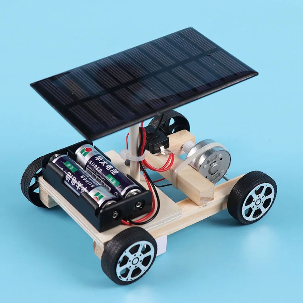 Solar-Bulldozer-Auto-Bausatz, Spielzeug \ Basteln und Kreativität