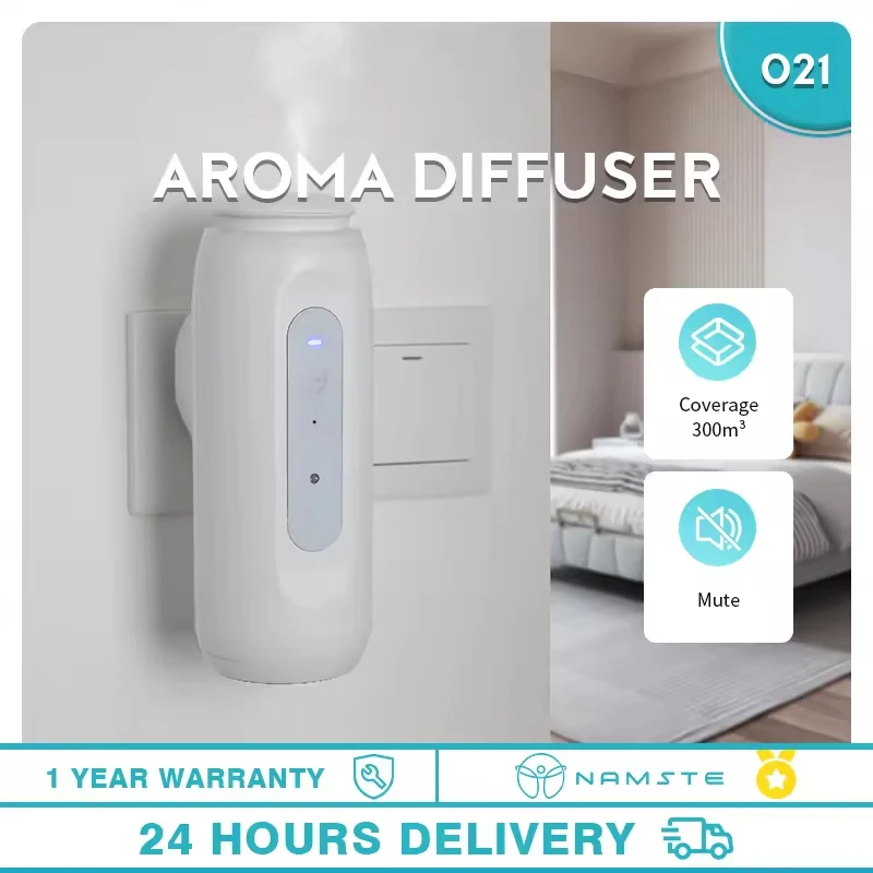 NAMSTE 300m³ Wall Plug Aroma Machine Smart Diffuser For Essential Oil Air Freshener Home Appliance_voghion.com