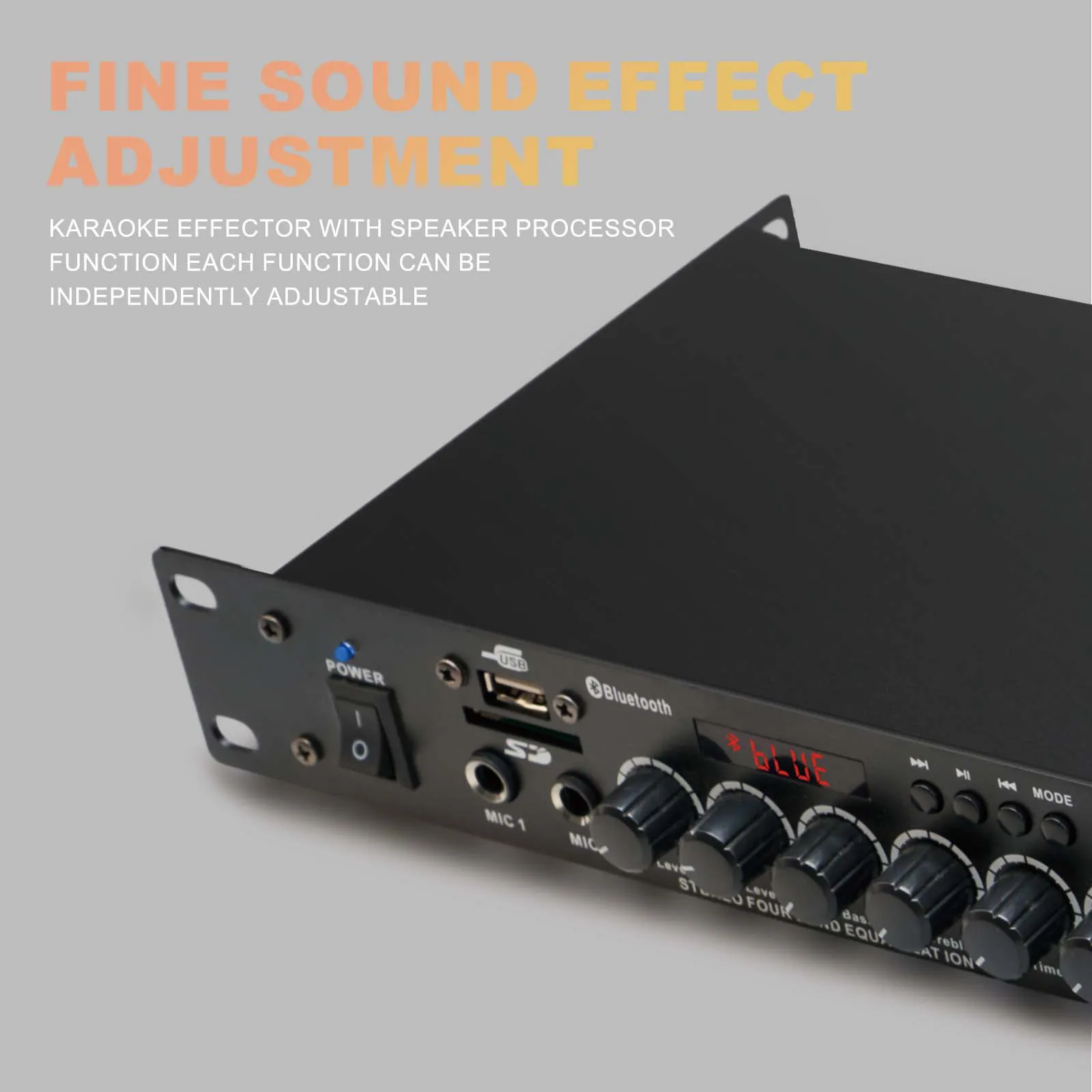XGES-160 99 Effects Professional digital reverberation multi effect DSP processor audio processor equalizer