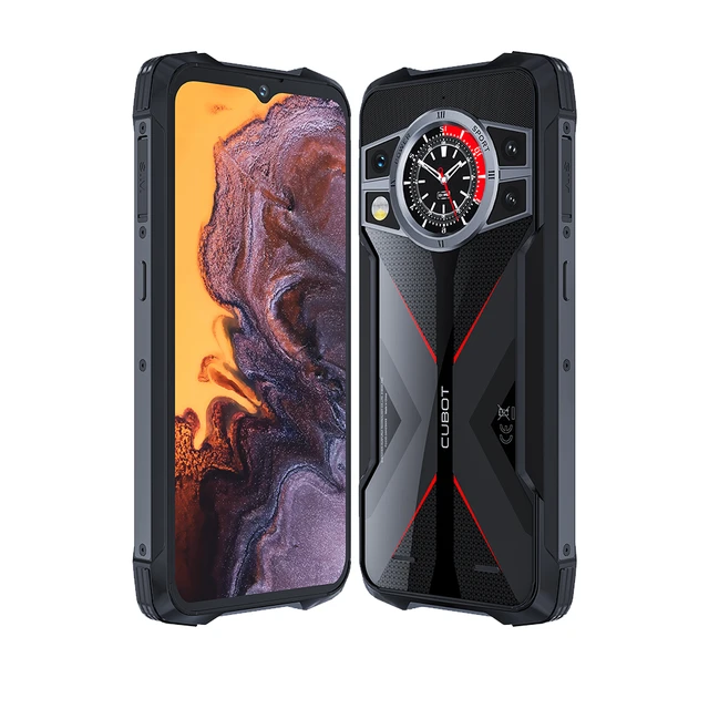 Cubot KingKong 9 24GB+256GB Helio G99 120Hz 6.583-Inch Screen Rugged  Smartphone 100MP Camera NFC 10600mAh Battery Cellphone